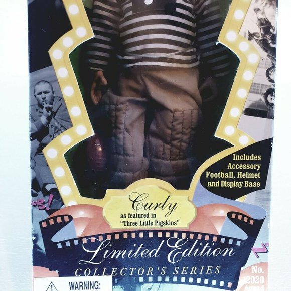 The Three Stooges Doll Collector's Edition Curly - Picture 6 of 12
